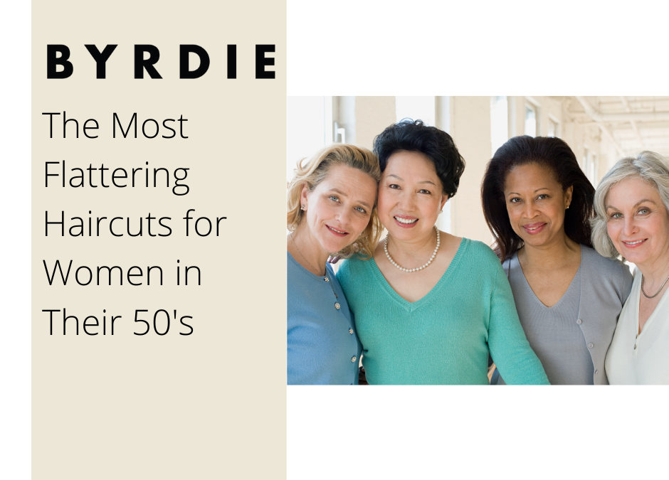 Byrdie  The Most Flattering Haircuts for Women in Their 50s featuring  Beauty Expert and Phenix Founder Gina Rivera - Phenix Salon Suites