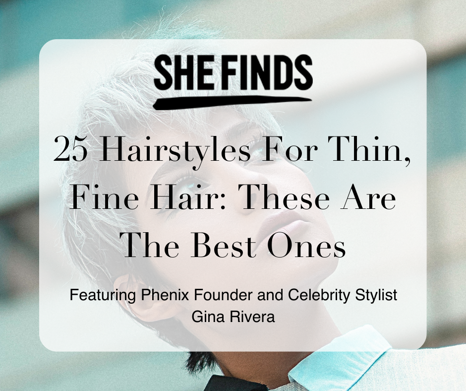 SheFinds  25 Hairstyles For Thin, Fine Hair: These Are The Best